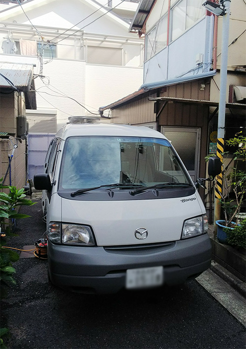 奈良県奈良市にて