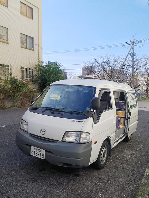 大阪府箕面市にて