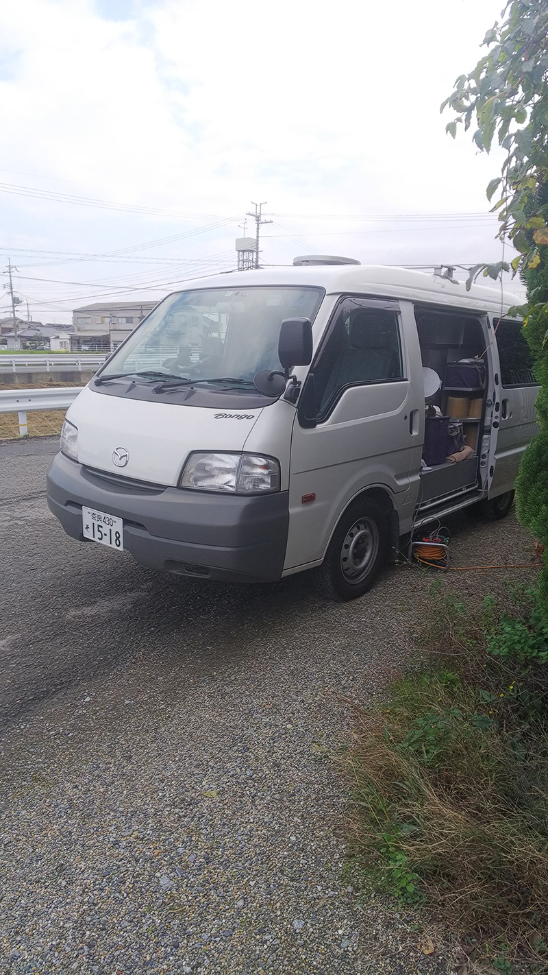 奈良県奈良市にて