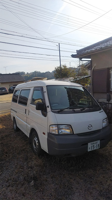 奈良県吉野郡大淀町にて