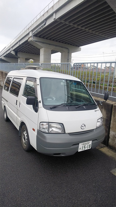 奈良県吉野郡大淀町にて